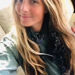 Banana Republic Blue Scarf